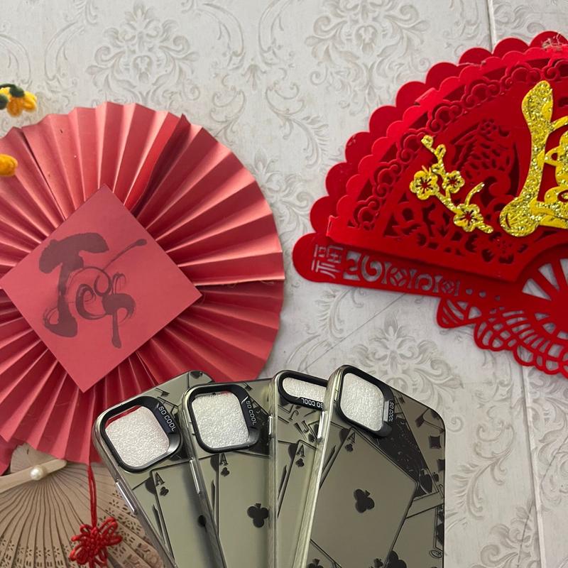 Ốp lá bài in vân nổi - so cool Case Chống Sốc 5