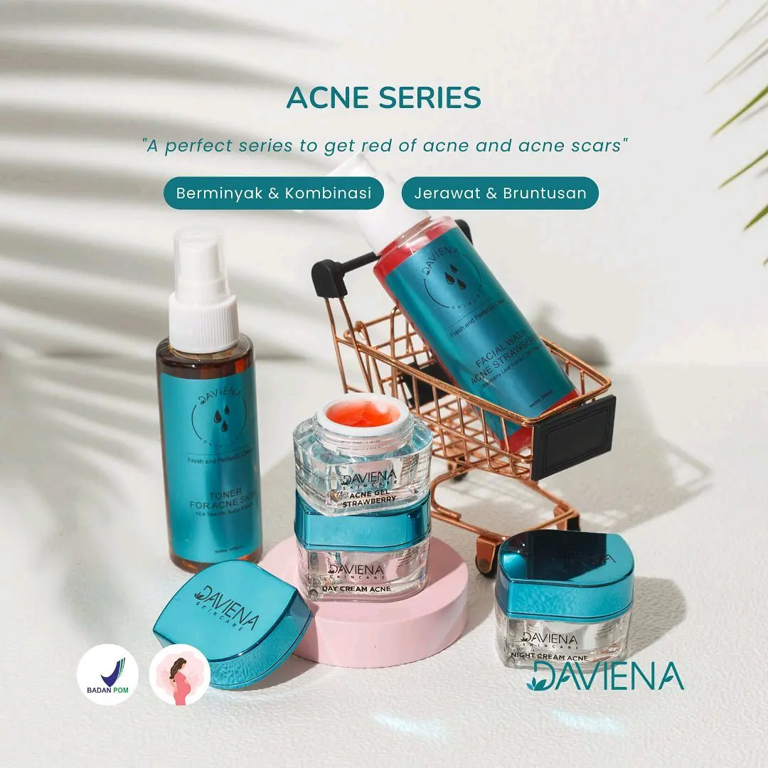 (PUSAT) DAVIENA SKINCARE ACNE SERIES ORIGINAL