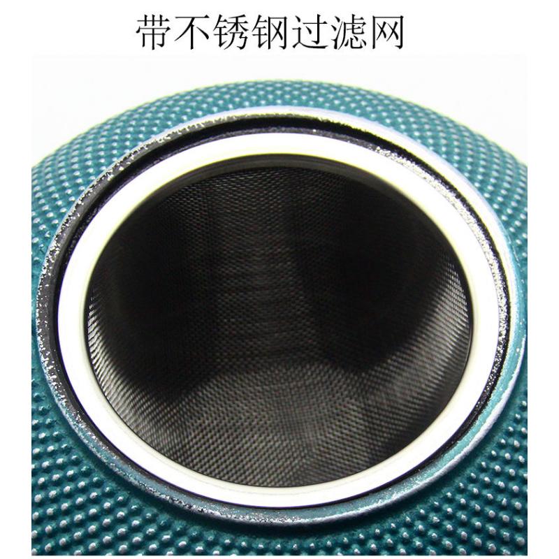 Product Introduction of Nordic Style Colored Boiled Water And Boiled Tea Brewed Teapot Cast Iron Kettle Decoration Living Room Home Handmade Creative Tea Set Decoration 30