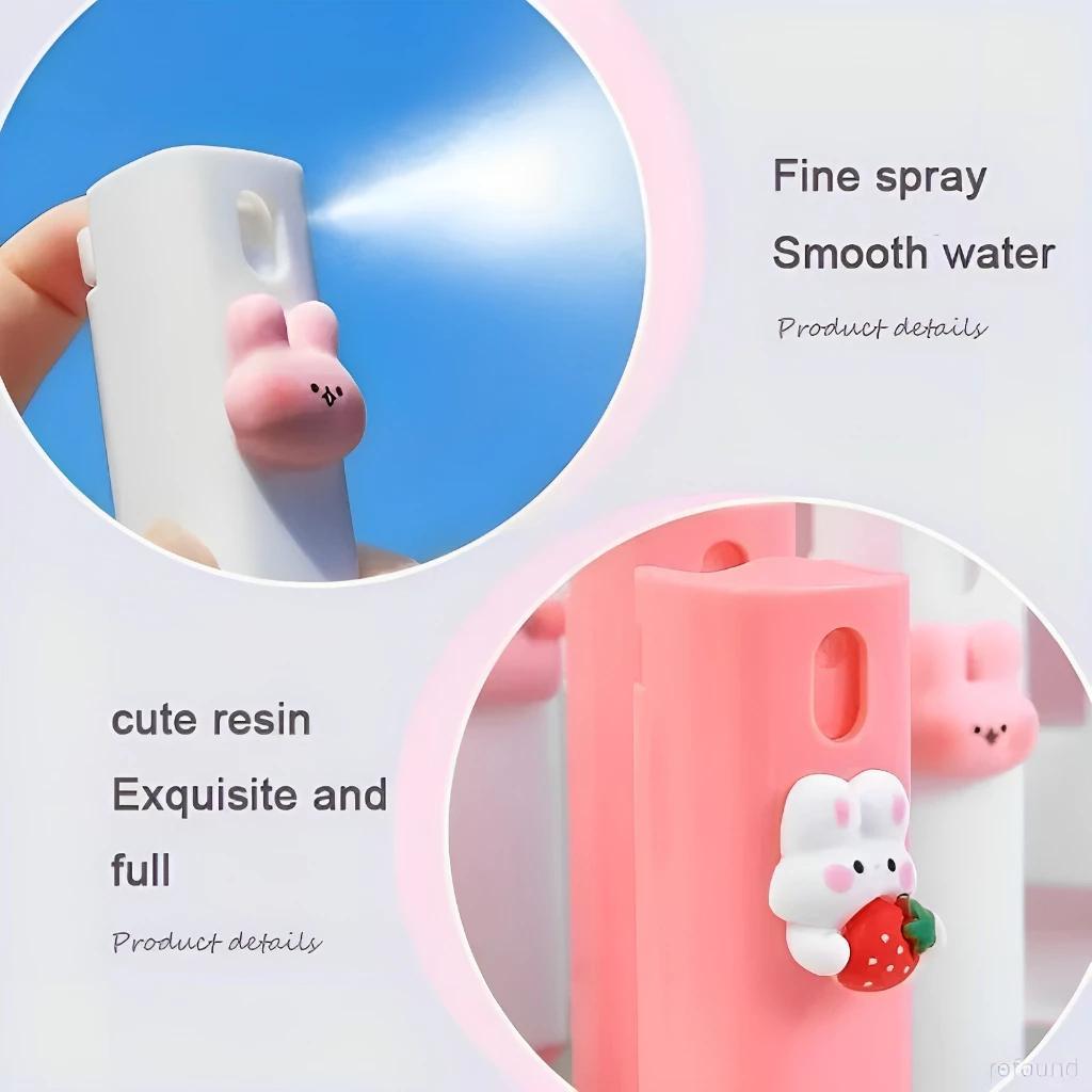 Botol Parfum Mini Travel 10ml - Botol Spray Plastik Karakter Lucu - Tempat Semprotan Decant Parfum Hand Sanitizer