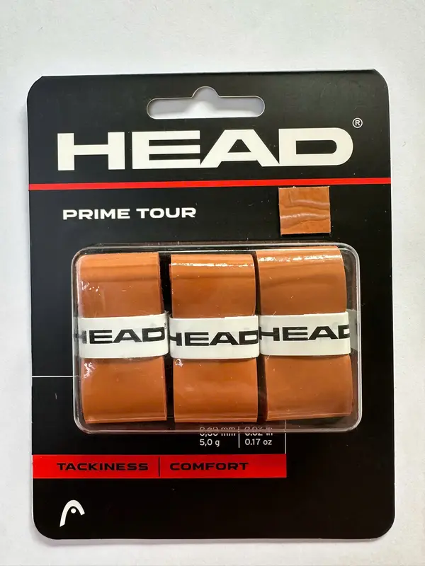 QUẤN CÁN HEAD PRIME TOUR LOẠI 3 CÁI/1 VỈ tennis vợt pickleball six zero 0
