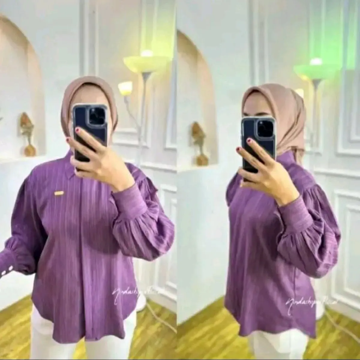 KEMEJA LENGAN BALON LADY CRUSH