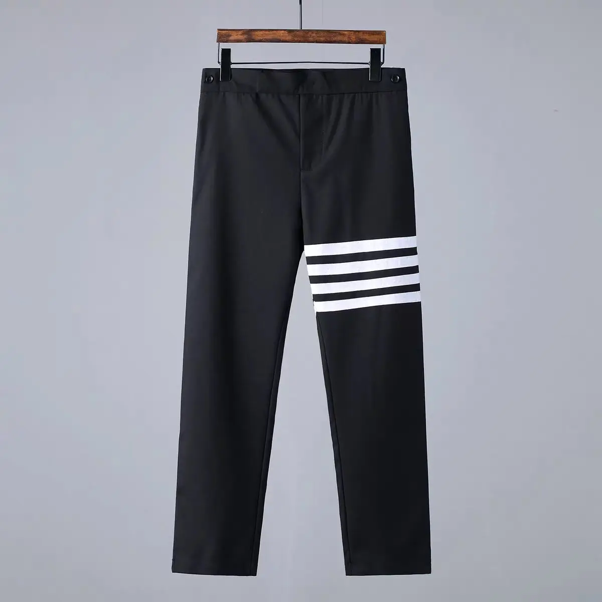 QAT01.Quần âu nam Thom dáng trẻ chất vải tăm lì co giãn tốt - Pants