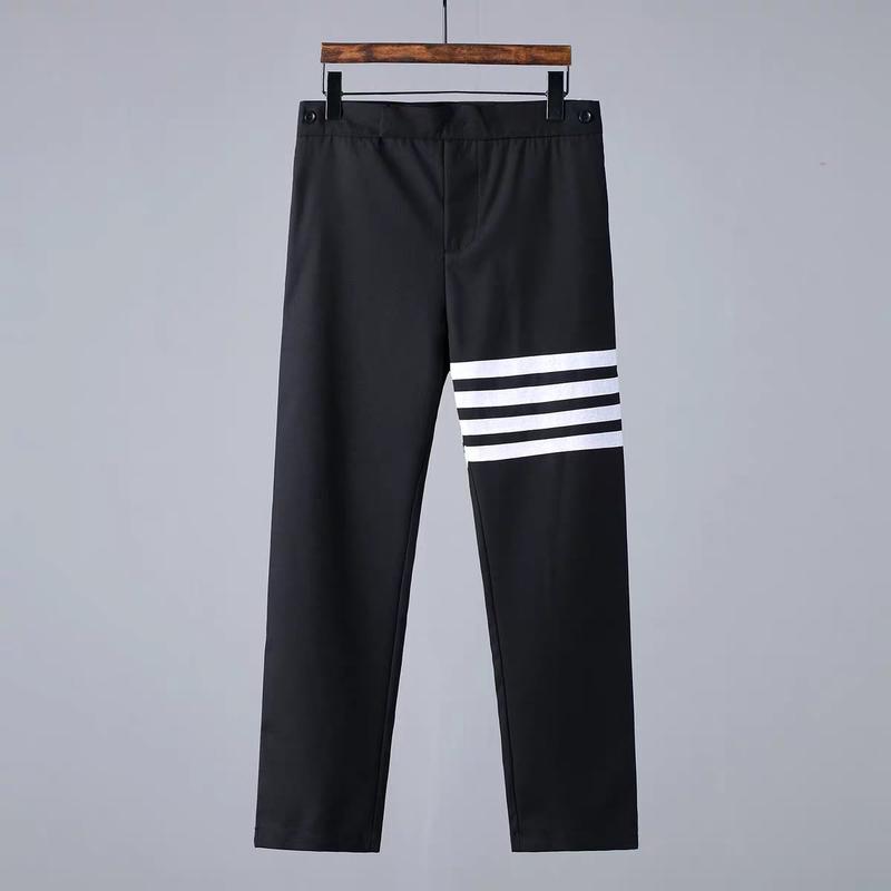 QAT01.Quần âu nam Thom dáng trẻ chất vải tăm lì co giãn tốt - Pants 0
