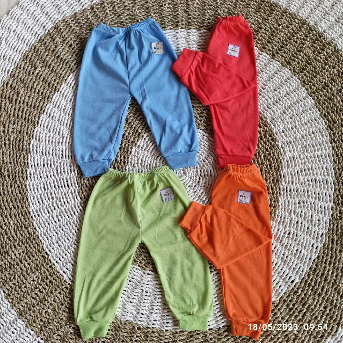 Celana Panjang Polos Cerah Kinara SNI 0-2tahun M L XL