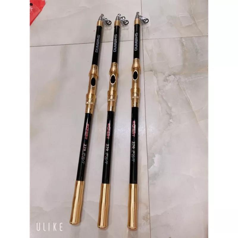 CẦN MÁY FXT SHIMANO EXPER có chân cắm Fishing Đi Câu Bắt Cá Câu Cá Lure cancau cần lure rút gọn