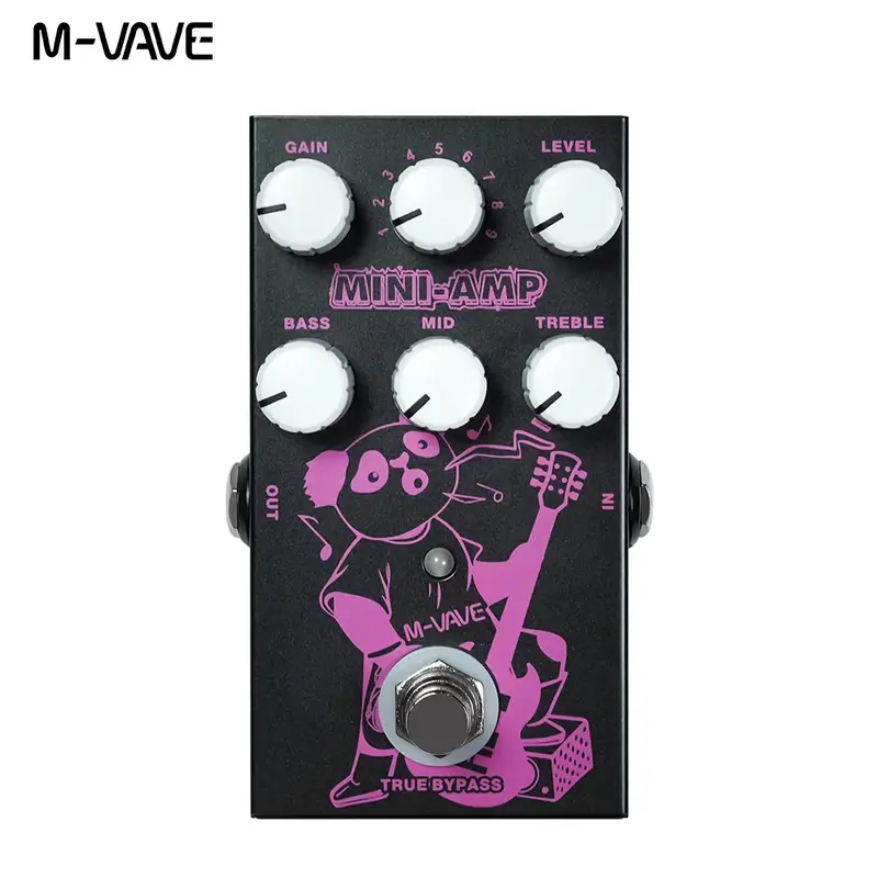 M-VAVE Pocket AMP Mini Guitar Multi-Effects Processor Music