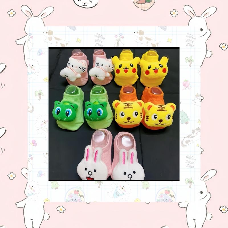  Giày Tất Thú 4 Đến 12kg Siêu Cute Dễ Thương Cho Bé - Chất Liệu Vải Lông Nhung Chính Phẩm - Voi Sandal 