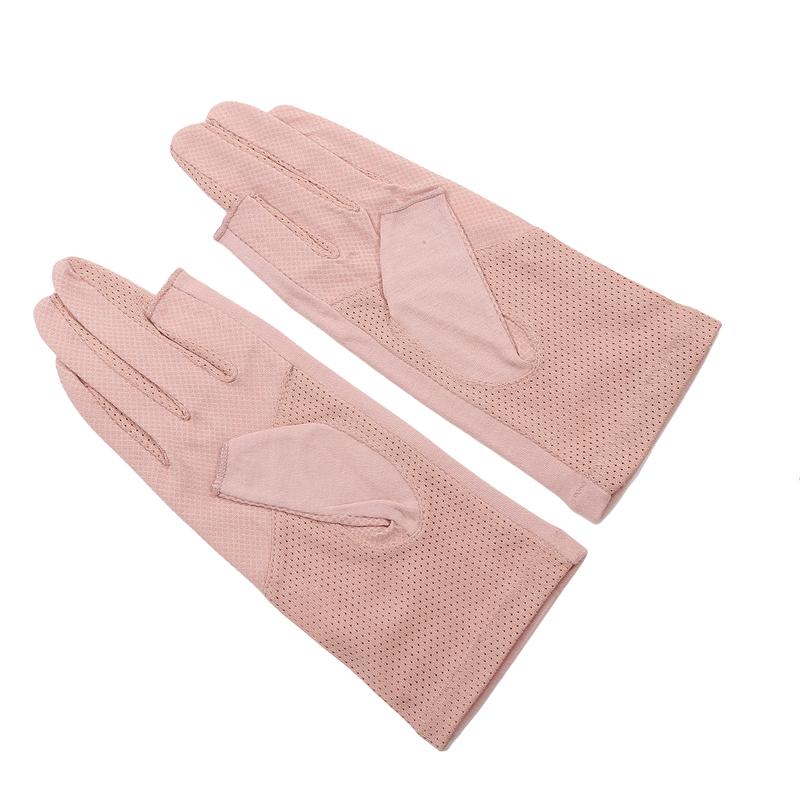 Product Introduction of Fashion 1 Pair Outdoor Breathable Gloves Thin Summer UV Protection Driving Gloves Breathable Touchscreen Cycling Mittens Women Driving 15