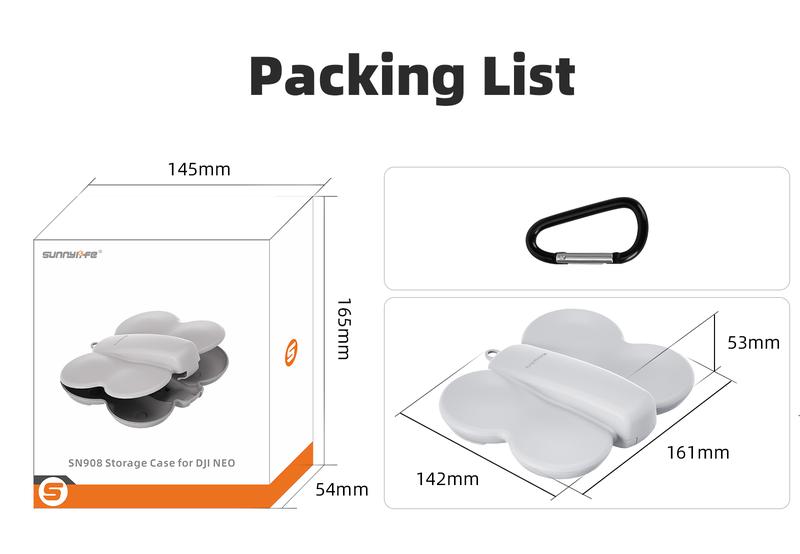 Product Introduction of Protect your DJI NEO with Sunnylife portable storage box - anti-collision and scratch-resistant! 21
