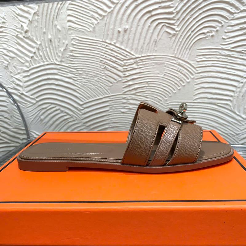 (H37) Dép da sần phối khuy hàng QCCC fullbox (fom 1.5)