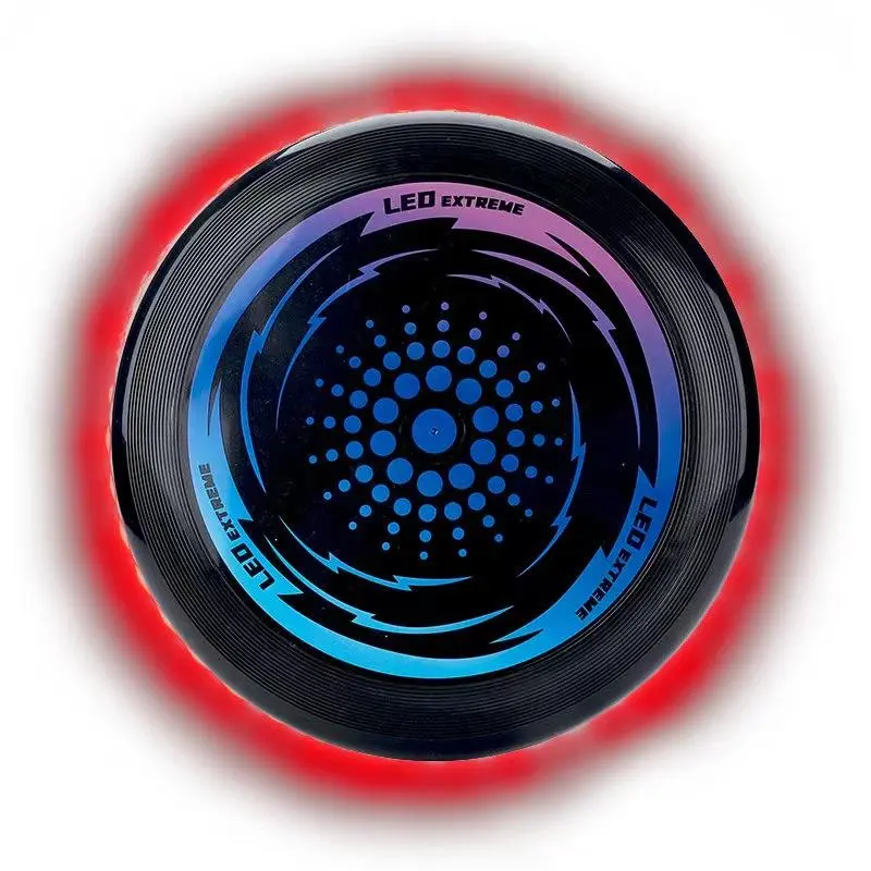 Comfortable Grip Luminous Frisbee, 1 Count Anti-fall Hand Throwing Outdoor Sports Frisbee, Outdoor Sports Accessories