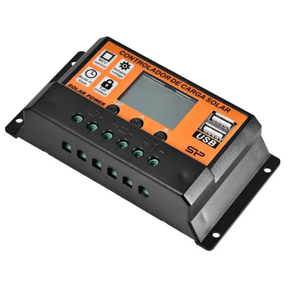 MPPT Solar Panel Regulator Charge Controller Auto Focus Tracking 12/24V Solar Controllers Solar Panel Battery Regulator