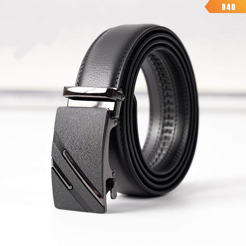 Thắt lưng BIG SIZE nam dây da bò khóa cài sáng bóng bền đẹp 8