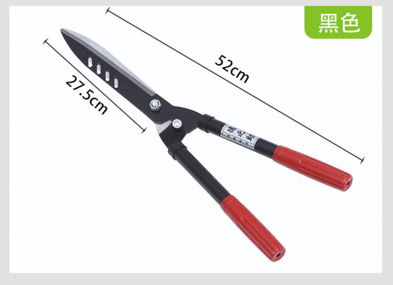 Product Introduction of Dezhizhu Green Bamboo Scissors Iron Handle Lawn Shears Manganese Steel Pruning Shear Hedge Shears Gardening Holly Scissors Tea Scissors Pruning Tool 12