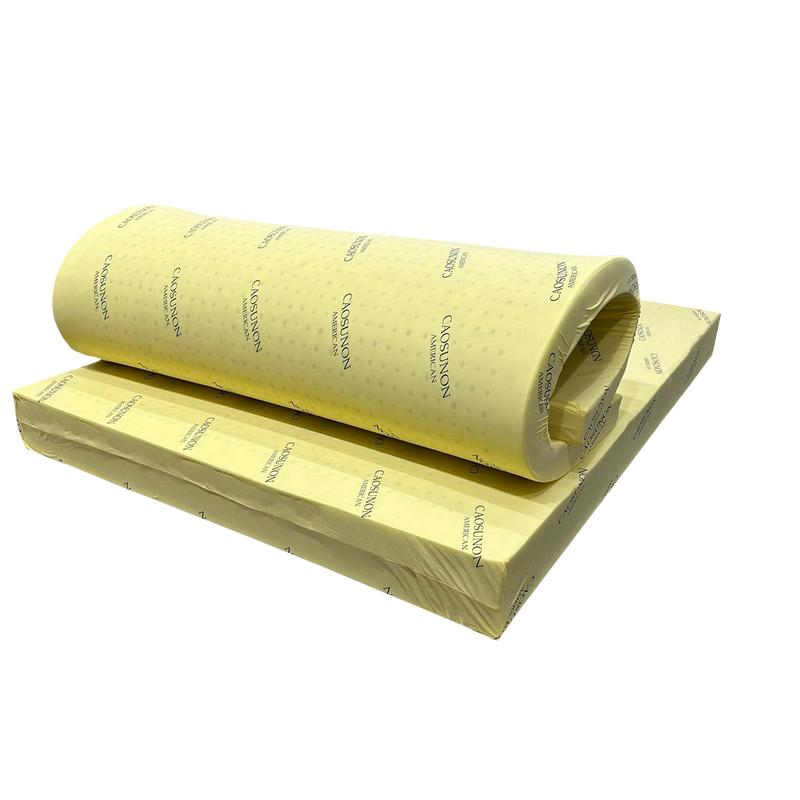 1m6 x 2m dày 10cm - Nệm cao su non American bảo hành 15 năm xẹp lún - Tặng 2 gối nằm gòn ép hơi natural  latex