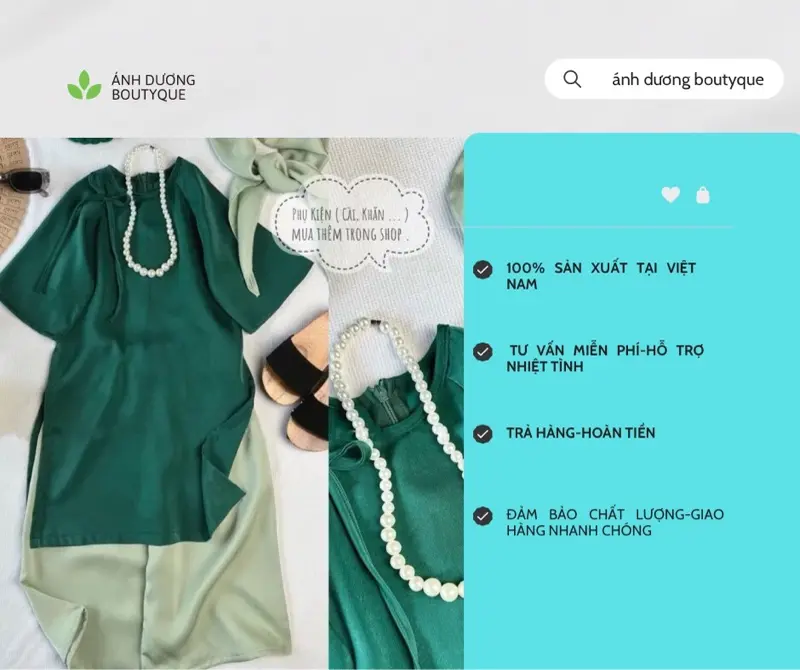 Product Introduction of Áo Dài Cách Tân Đính Nơ Cho Bé Siêu Xinh Tặng Kèm Bờm - Ánh Dương - Dress, Women, Kem, Nữ 1