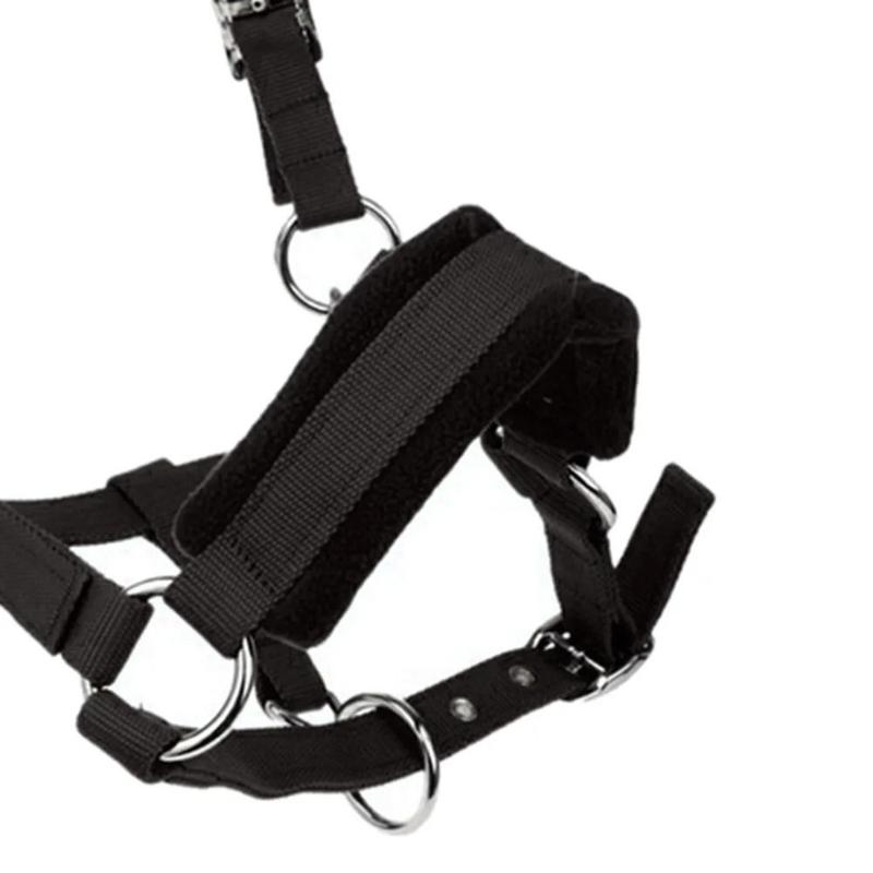 Product Introduction of Equestrian Gear Adjustable Horse Halter Comfy Soft Horse Skin Bridle Thicken Durable Bridle Head Collar Strap Equipment Harness Accessories 11