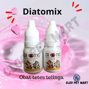 Diotic obat tetes telinga kucing dan anjing