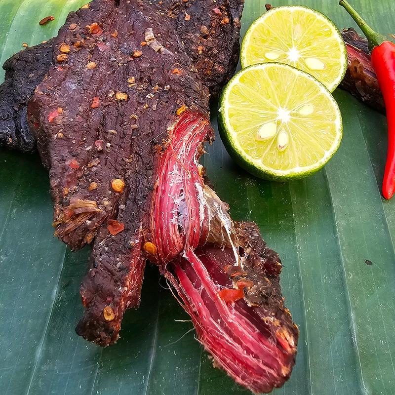 1 Kg Thịt trâu sấy khô gác bếp Mai Tây Bắc thơm ngon chuẩn vị