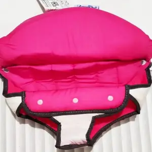 Jok busa baby walker bayi merek family kancing depan lbg 3 blkng lbg 4 - PINK POLOS