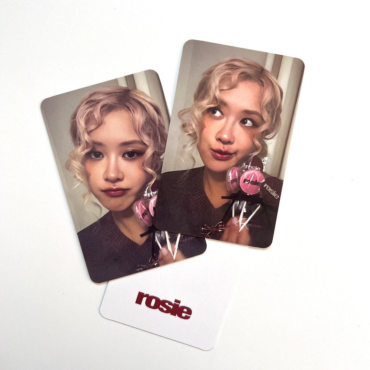 ROSE Solo Album Rosie Shanghai Pop Up YG Select Ktown4u PhotoCard ...