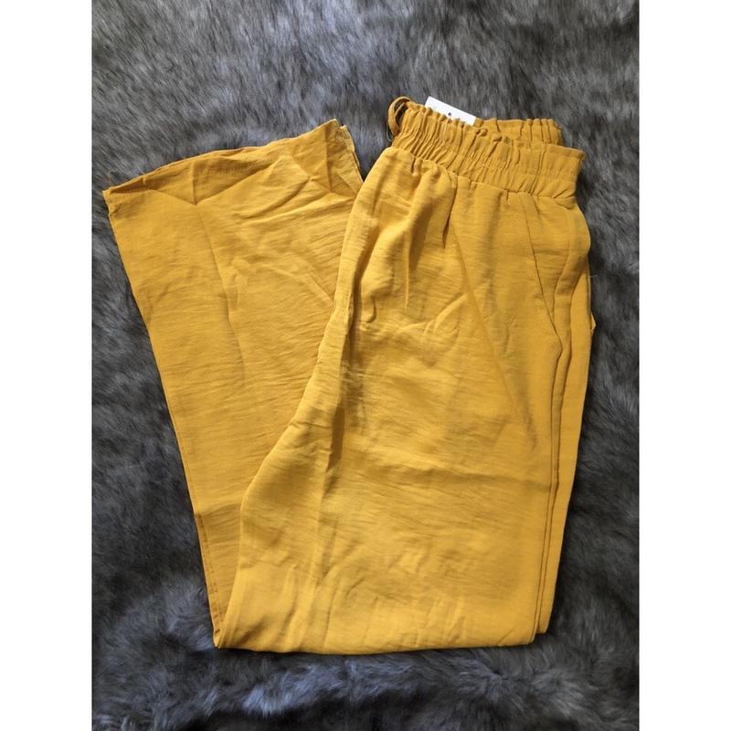  QUẦN VẢI ĐŨI NỮ PHOM RỘNG ỐNG SUÔNG NHIỀU MÀU Pants Thun 