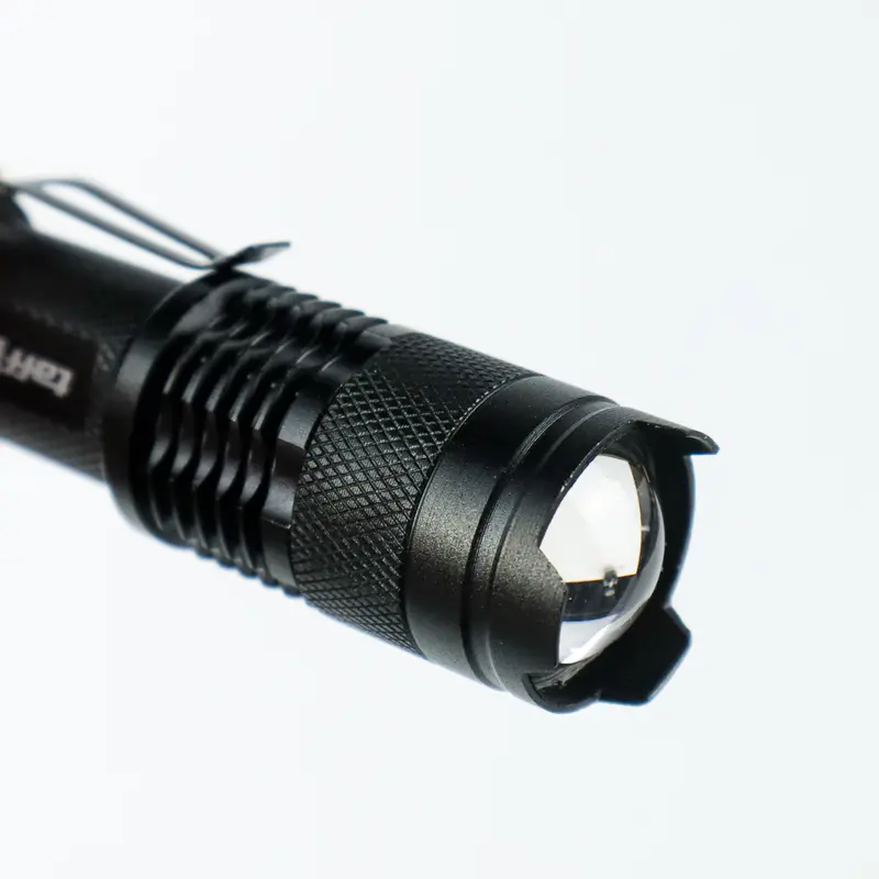 LAMPU SENTER POLICE SWAT LED P1 2000 Lumens Waterproof Pocketman Polisi anti air Sepeda Center LAMPU Sentolop Malam Rechargeable Cree XPE Kotak Flashlight Baterai 4