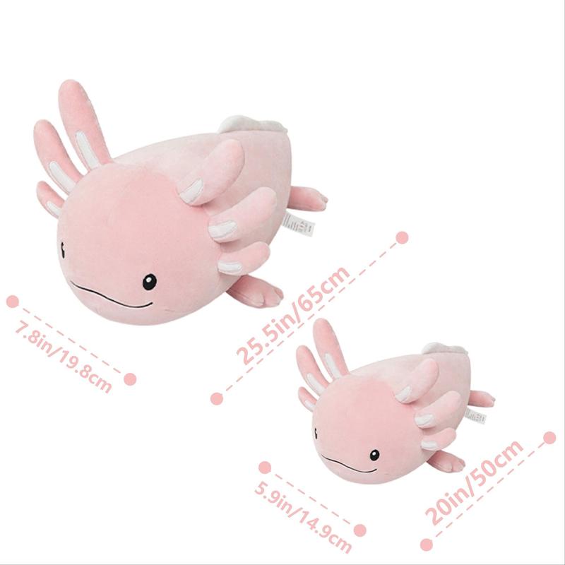Cute Axolotl Design Plush Toy, Stuffed Animal Plushie, Soft and Comfy Plush Toys, Lovely Gifts for Teen 1