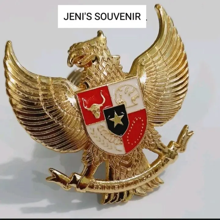 PIN GARUDA PANCASILA DIAMETER 5 CM Magnet