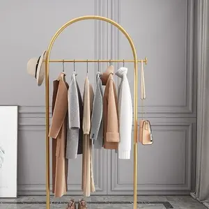 DEKORASI PERNIKAHAN DAN LAMARAN WEDDING PREMIUM STANDING GANTUNGAN SERBAGUNA UNTUK GANTUNGAN BAJU WARNA GOLD