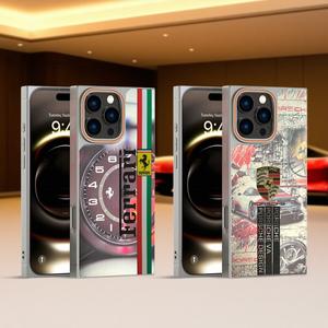 เคสโทรศัพท์, ตัวอักษรที่เรียบง่าย, ระดับไฮเอนด์, เหมาะสำหรับ Apple iPhone 16 Pro Max, เคสโทรศัพท์ Cathetus สี่เหลี่ยม, เคสป้องกันใหม่, ทนต่อการตก, การออกแบบเฉพาะ, การชนกันที่ไม่ซ้ำกัน