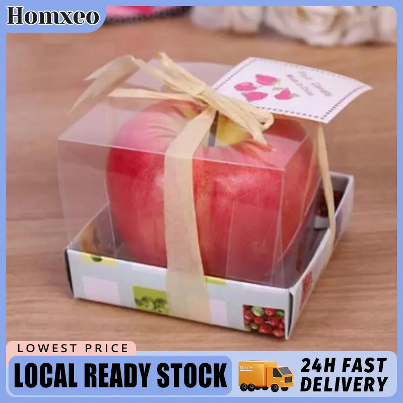 Creative Apple Shape Fruit Scented Candle Gift Wedding Decoration Valentine's Day Christmas Cand