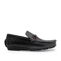 Gambar Marelli Sepatu Moccasin Loafer Pria Slip On Leather Black - MN 123 - 38 dari Marelli shoes Indonesia Kab. Bekasi 3 Tokopedia