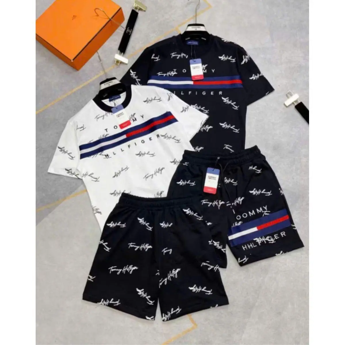 Bộ Quần Áo Phông Tm Kí Toàn Thân 2 Màu Basic Hottrend Boy Phố Giá Rẻ tận Xưởng Hàng Đẹp Loại 1 Siêu Cấp