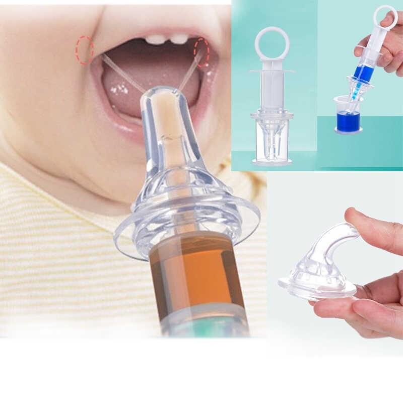 Dụng Cụ Cho Bé Uống Nước An Toàn, Có Đầu Silicon Mềm Mại, An toàn cho bé 4