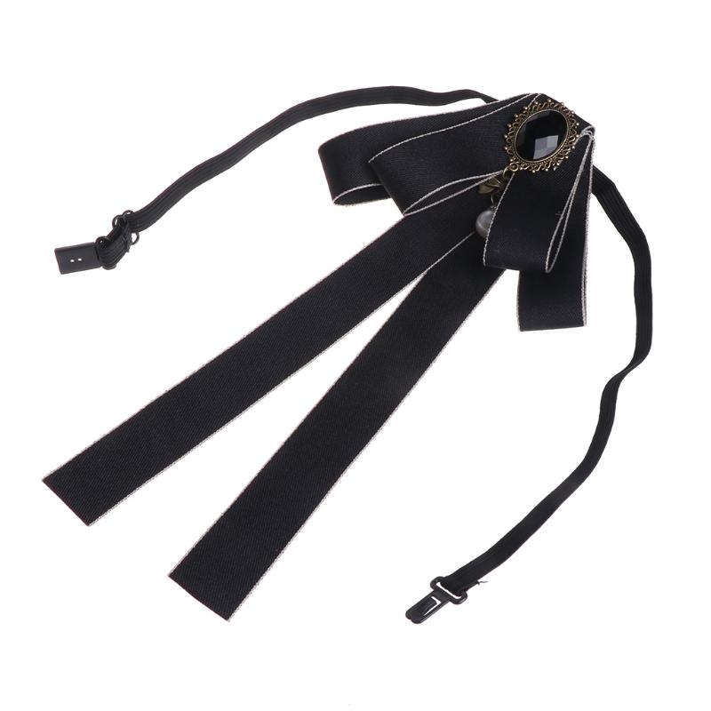 Ladies Girl Bowknot Bow Tie Suit Shirt Tie Necktie Pre-tied Ribbon ...