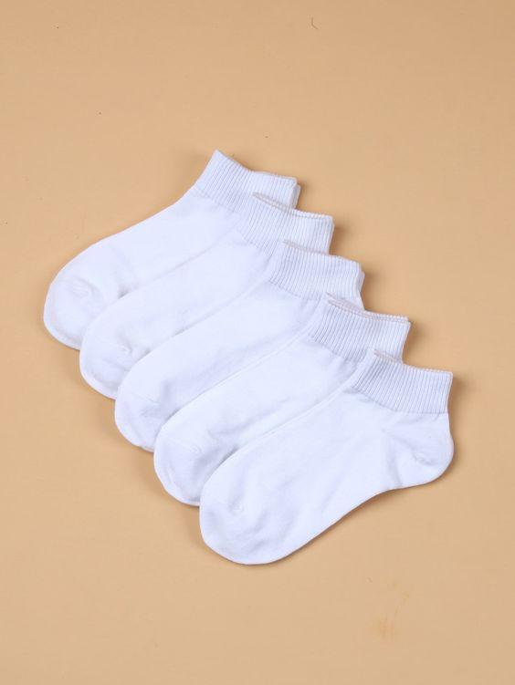 Tất Vớ Trắng đen dày dặn đơn giản dễ phối đồ PINIC STORE 3