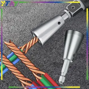 Alat Pemutar Kawat Otomatis Perkakas Listrik 5 Lubang untuk Twist Kabel dengan Cepat