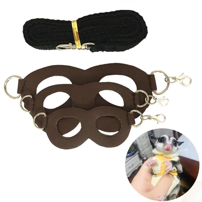 Product Introduction of Hamster Chinchilla Mouse Rat Squirrel Harness Anti-knot Anti-biting Strap Split Traction Rope Small Pet Training Leash 18