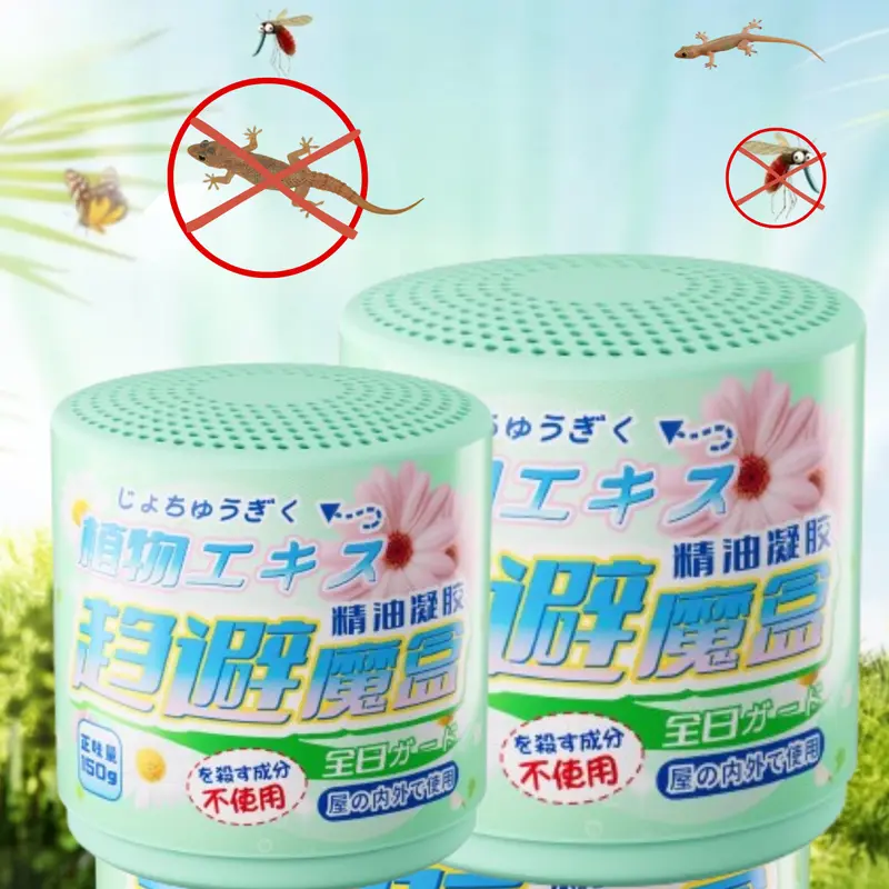 Thuốc Đuổi Côn Trung, Thằn Lằn Trong Nhà Hộp 120gr - Hộp Sáp Đuổi Côn Trùng, Đuổi Ruồi Muỗi Gián Kiến An Toàn Cho Người 2