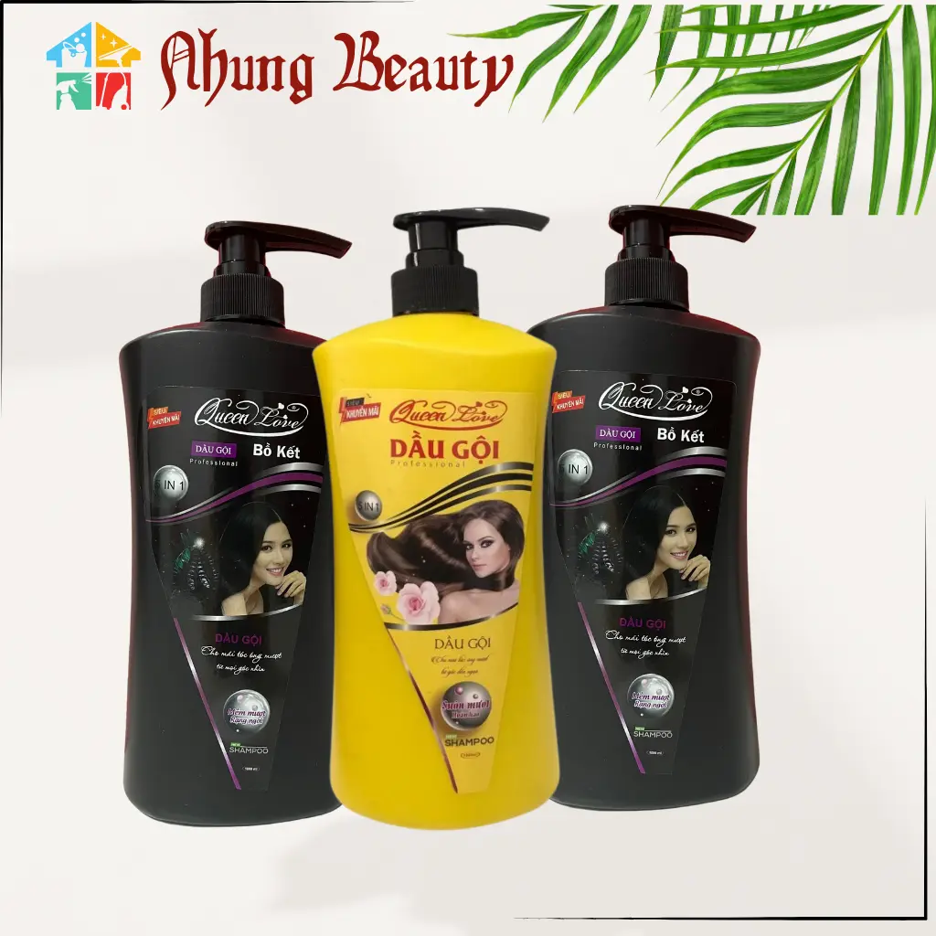 (COMBO 3) chai Dầu Gội Đầu(LÙN) Tinh Chất Thiên Nhiên 1000ml Dưỡng Tóc Nữ Vitamin C Women .!