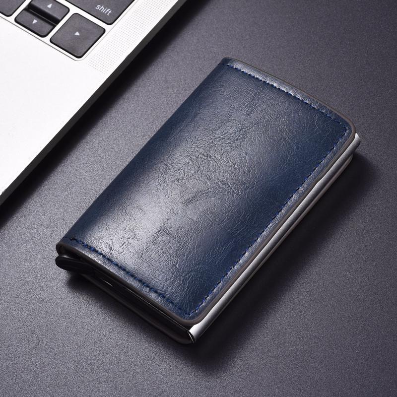 Product Introduction of Lightweight anti-theft and anti-magnetic metal card case, business aluminum alloy card case, card holder bag for men 7