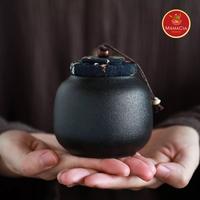 Gambar Mamacia Treats Tea Canister / Tea Jar / Tempat Wadah Teh keramik - Hitam dari Mamacia Treats Kota Surabaya 2 Tokopedia