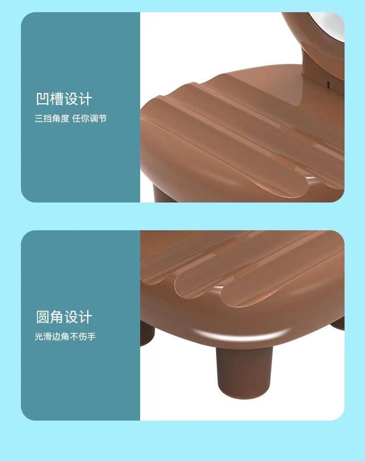 Product Introduction of Creative Cartoon Phone Holder Desktop Animal Chair Support Small Ornaments Portable Lazy Tablet Mirror Bracket 12