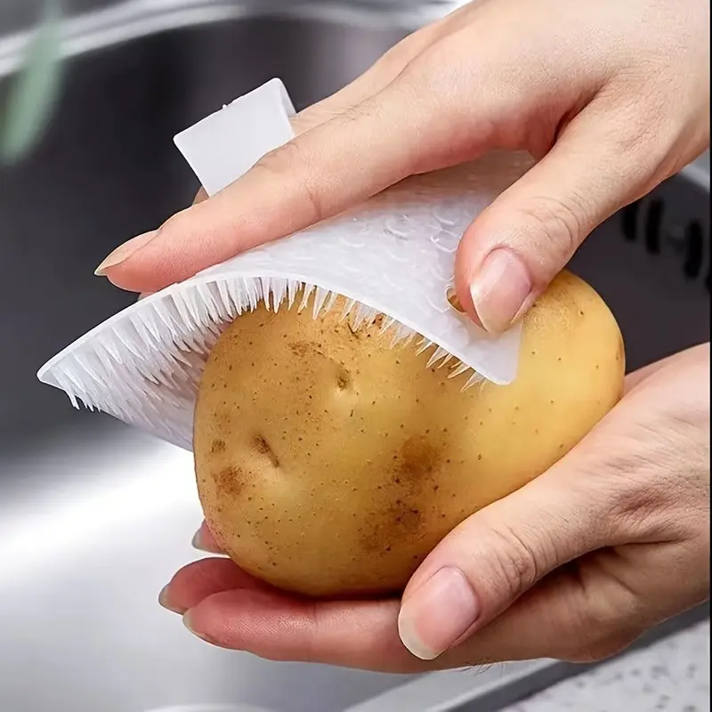 Kitchen Cleaning Brush Multifunctional Flexible Fruit and Vegetable Cleaning Brush Kitchen Cleaning Tools