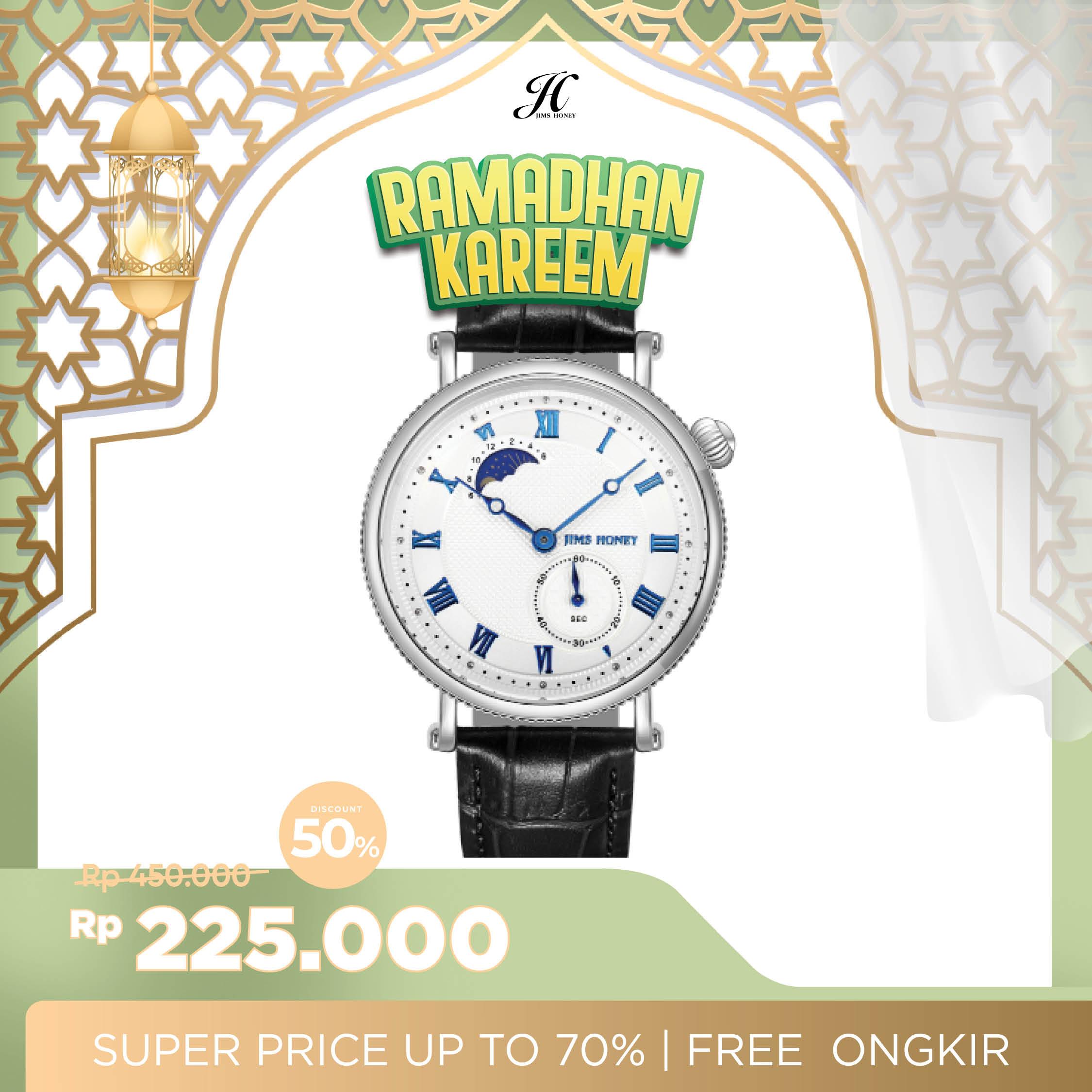 JIMS HONEY JT 8314 JAM TANGAN PRIA