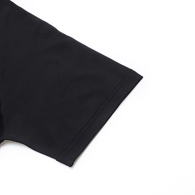Product Introduction of Quần Áo Nhanh Khô, Áo Thun Thể Thao, Quần Áo Chạy Bộ, Dành Cho Nam Giới, Tập Gym, Thoáng Khí, Wicking, Quần Bó Co Giãn, Hàng Mới Về 6