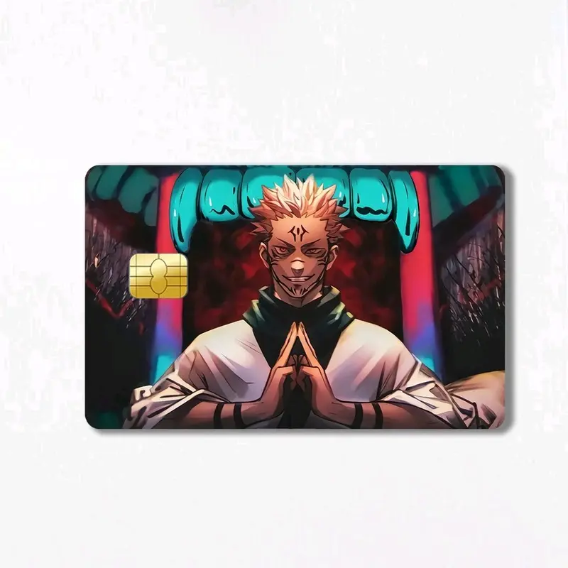 Skin Stiker Kartu ATM ONE PIECE | JUJUTSU KAISEN | Weak's card 5