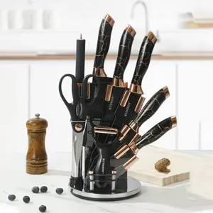 AVELINE Set Pisau Marble Stainless Steel Japanese Knife Multifungsi Pisau Koki Alat Dapur Knife Set High Quality Pisau Dapur Set Kitchenware AVELINE Set Pisau Marble Stainless Steel Japanese Knife Multifungsi Pisau Koki Alat Dapur Knife Set High Quality Pisau Dapur Set Kitchenware